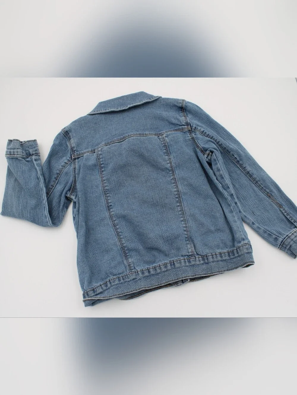 Carter's Girls Denim Jean Jacket Size 7 Button Front